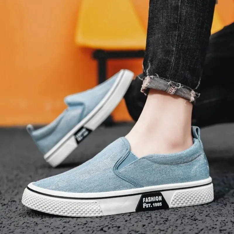 2026 Summer new Trendy Sports Canvas Shoes For man Comfortable Breathable Men's Single Shoes Outdoor Versatile Men's Sneakers