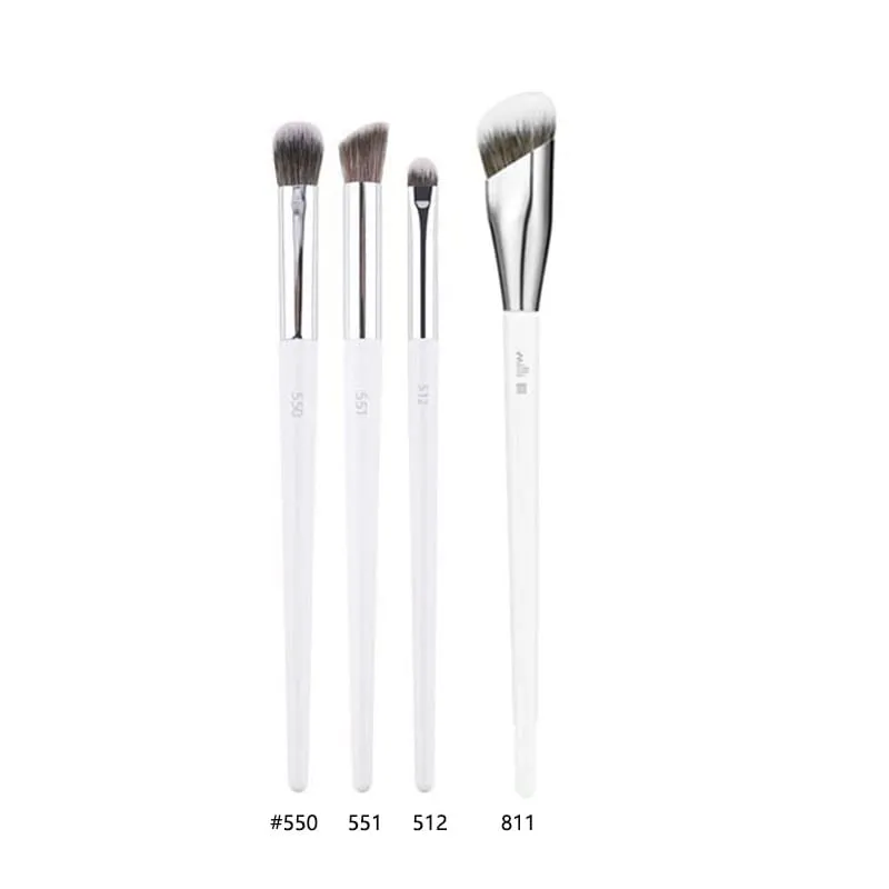 1pc White 811 Corrector Makeup Brushes Angled Liquid Foundation Base Make up Brush Detail Face Essential Concealer Beauty tool