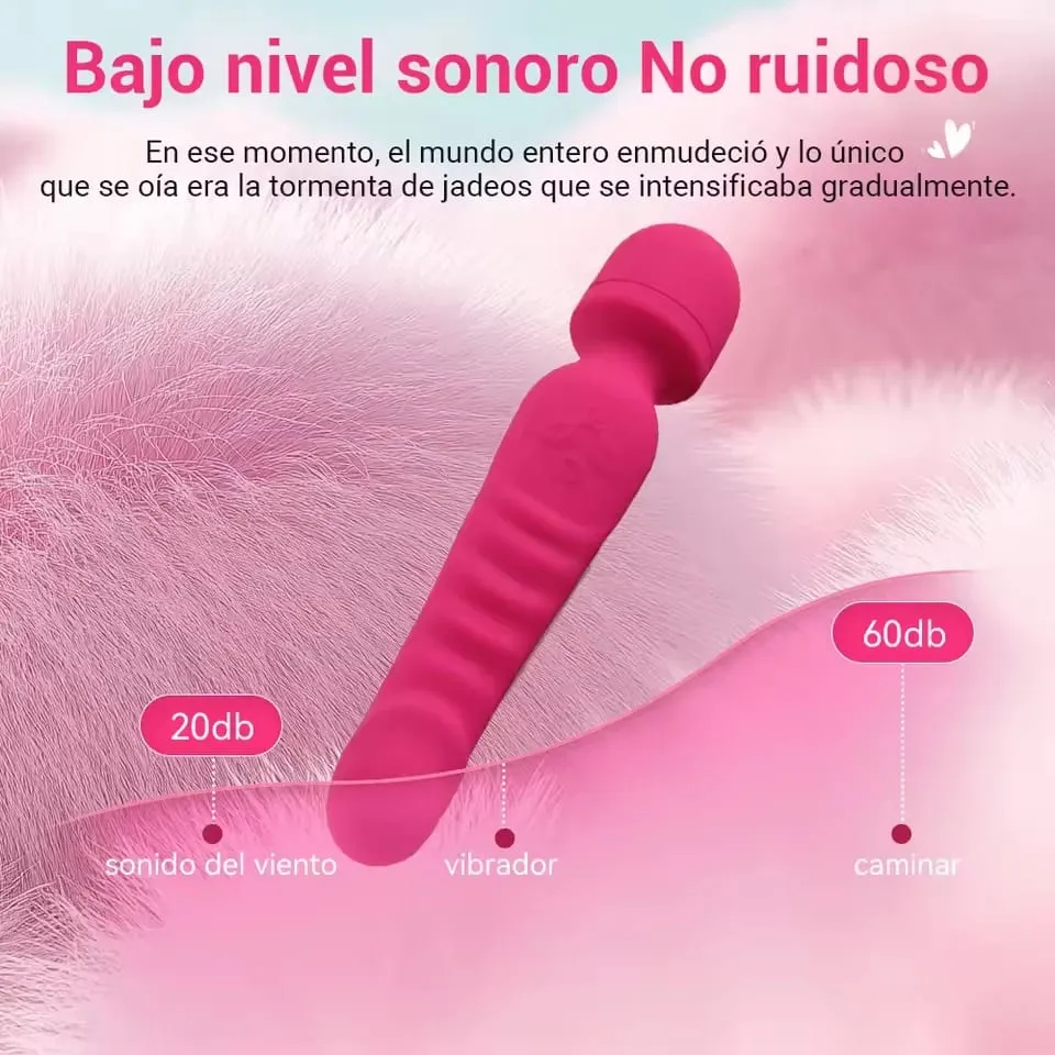 דחף דילדו ויברטור נקבה לעיסוי נרתיק רב עוצמה AV שרביט קסמים G Spot Clitoris Stimulator צעצועי מין למבוגרים לנשים 18+