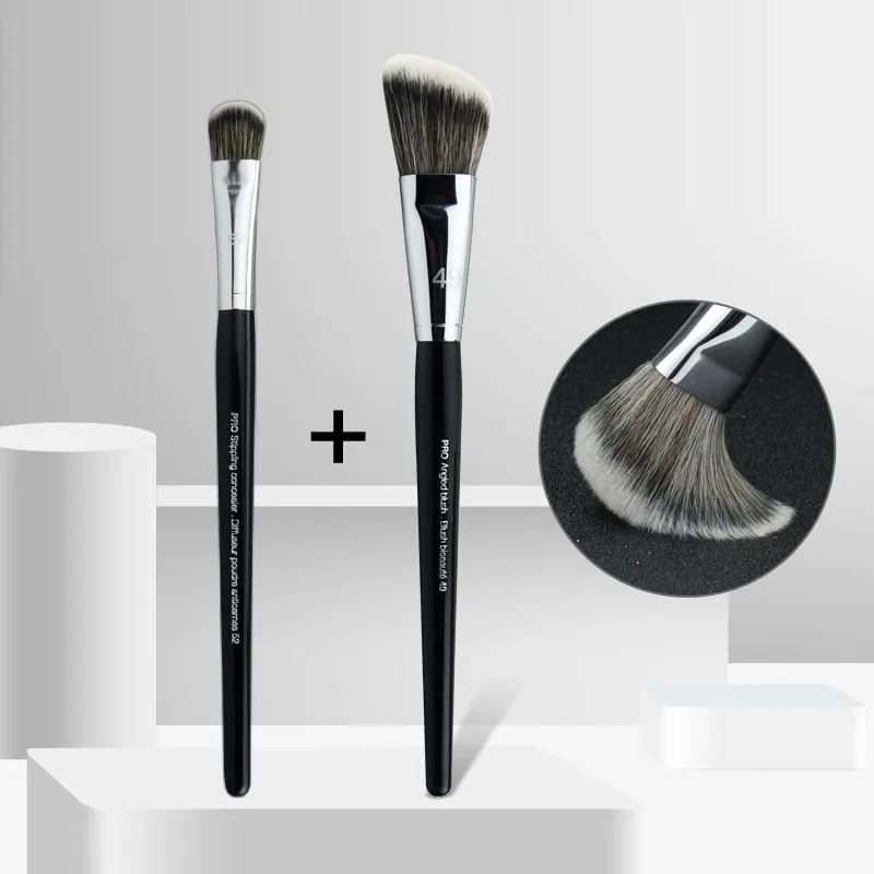 Professional Foundation Brush 47 Broom Head Liquid Foundation Shadow Concealer Brushes Women Face Base Makeup Beauty Tools
