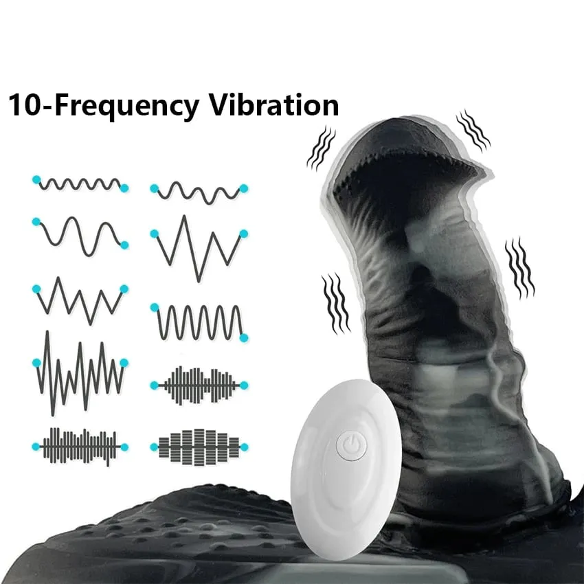 Suction Cup Dildo Vibrator Sit And Ride Wireless Control G-Spot Massager Stimulator Female Masturbation Sex Toys Adult Supplies