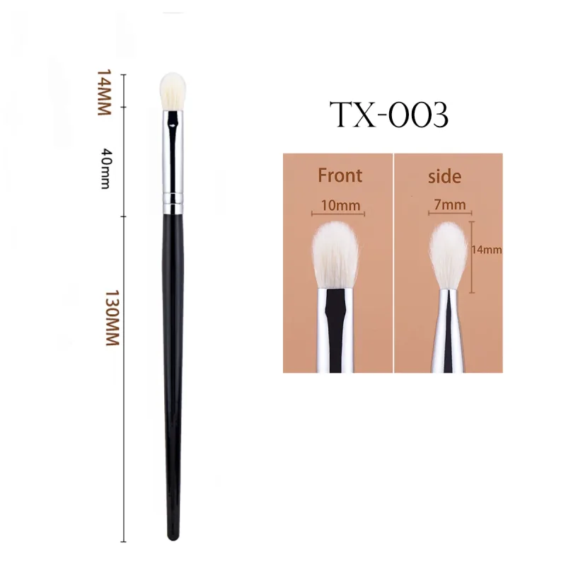 Make Up Eyeshadow Brush 100% Goat Hair Eyeshadow Brush Blending Makeup Brushes Birch Pro Eye Shadow Blending Makeup Tools