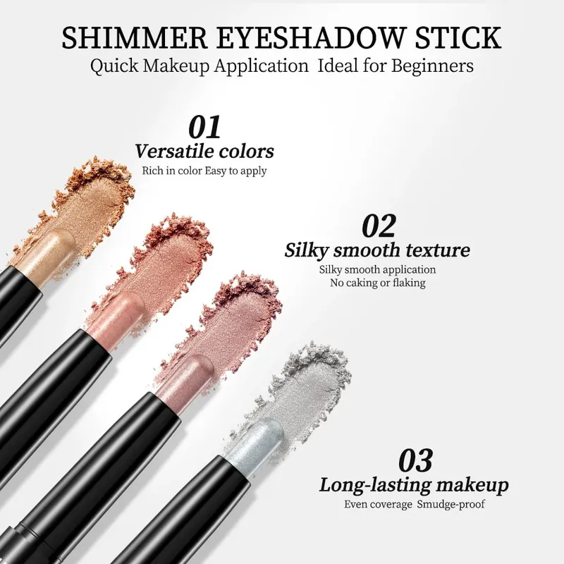 Pearlescent Eyeshadow Makeup Kits Shimmer Glitter Diamond Natural Without Taking Off Eye Shadow Cosmetics Set Highlighter