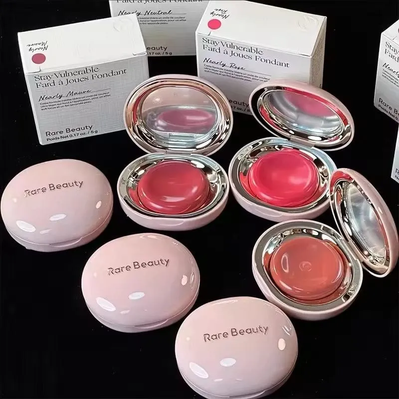 Hot Rare Beauty Rose Neutral Mauve Stay Vulnerable Melting Blush Cream Portable Moisturize Makeup Cosmetics Hydrating Hand Cream