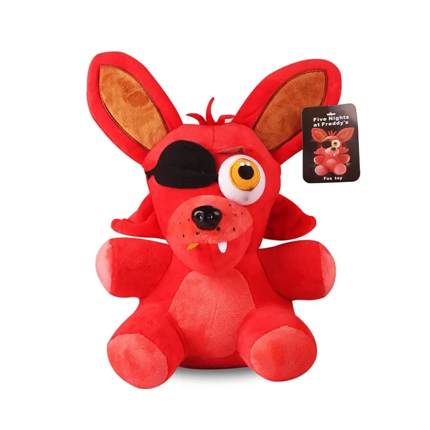 FNaf 18CM Plush Toys Bonnie Bear Foxy Cartoon Stuffed Dolls Freddy Kids Gifts Cute Game Doll