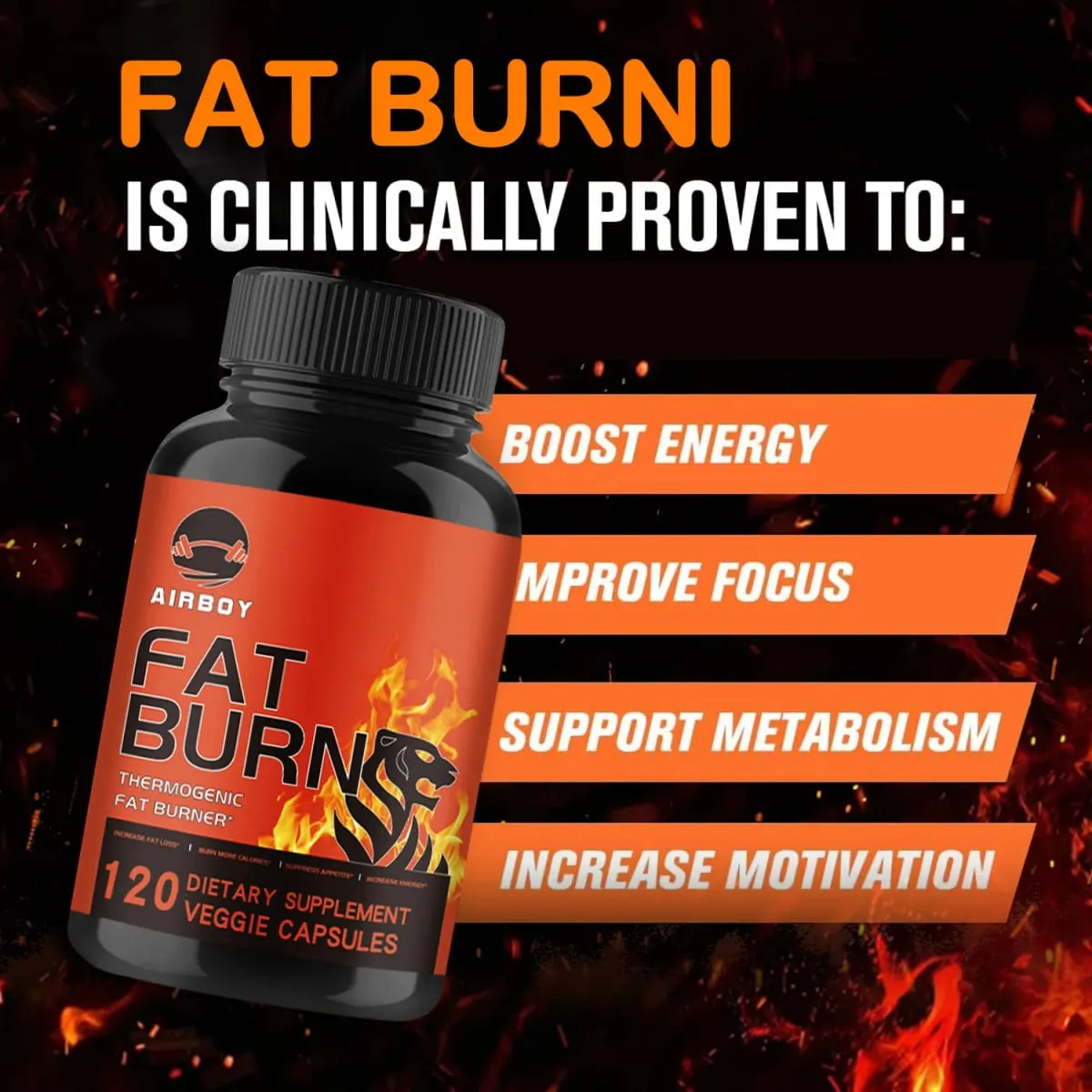 Burn-XT Fat Burner - Burn Calories Suppress Appetite Detoxify Promote Digestive Health