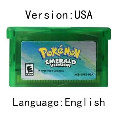 GBA Video Game Cartridge Console Card Pokemon Emerald Ruby FireRed LeafGreen Sapphire Multi-language for GBA/NDS — image 7