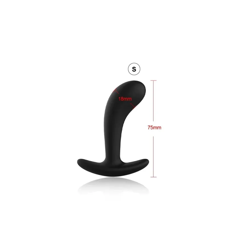 4pcs Beginner Silicone Butt Plug Anal Plug for Men Prostate Massager for Gay Mini Anal Bullet Vibrator Sex Toy for Men Women