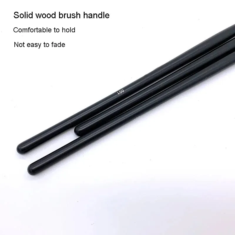 1Pc Bent Liner Makeup Brushes Precision Angled Eyeliner Brush Eyeshadow Eye Brow Tool Detail Eye Liner Precision Cosmetic Tools