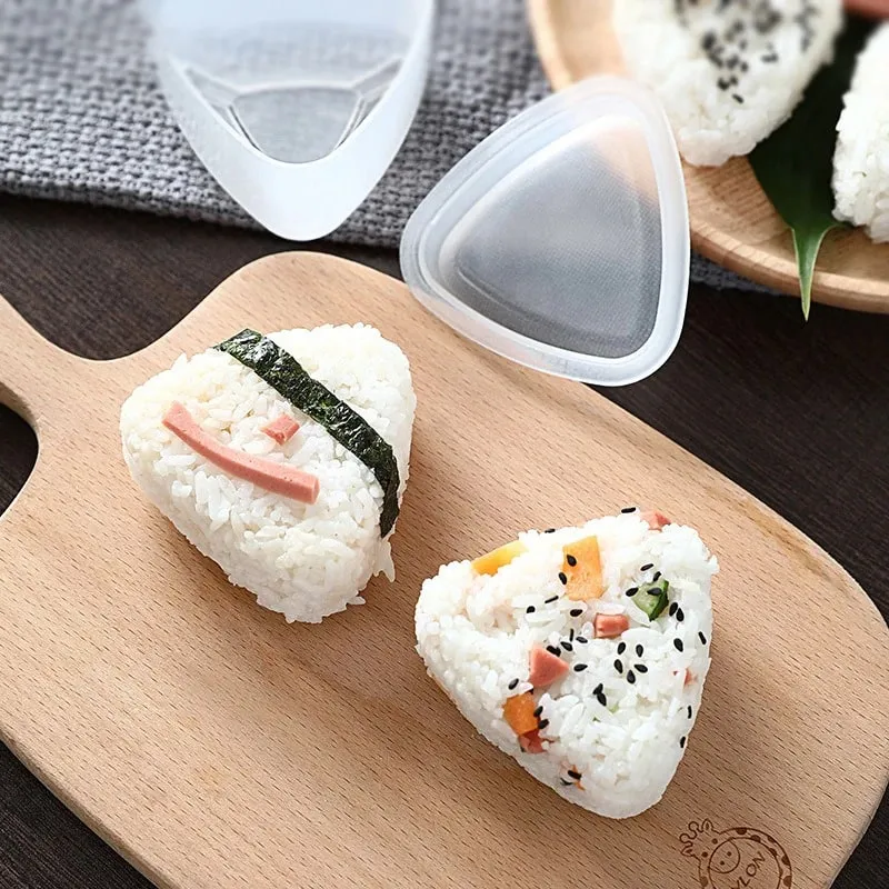 Triangle Shape Onigiri Molds Accessories for Sushi Making Tools Prepare Sushi Mold Rice Mold Shape SSGJ002