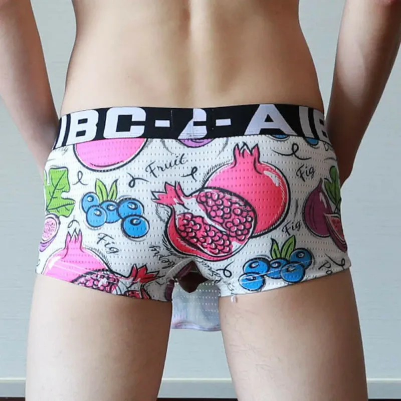 Boxershorts Onderbroeken Ondergoed Slips Kleding Katoen + Spandex Open Gloednieuw Mode Stijlvol aanbod Geschikt