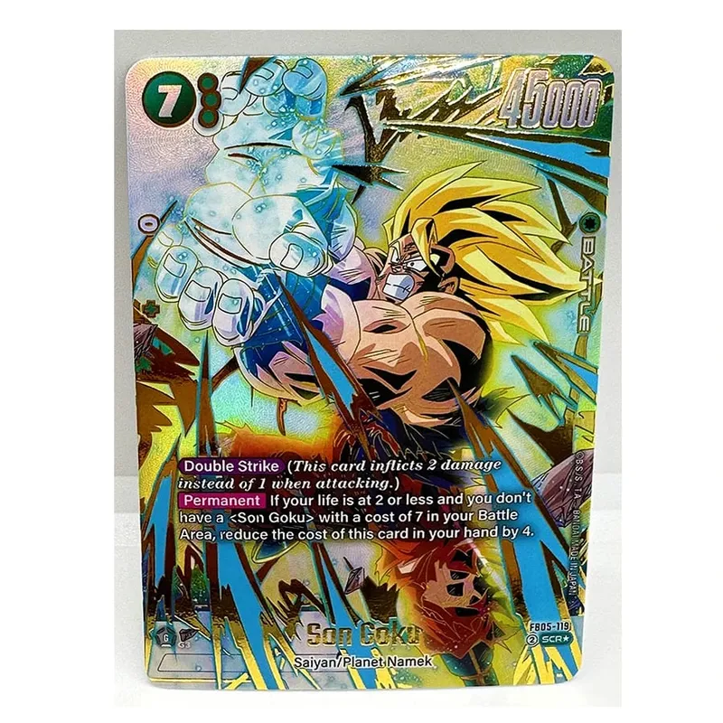 Super Card Game Fusion World Saiyan Goku Broli Toys Hobbies Hobby Collectibles Game Collection Anime Cards