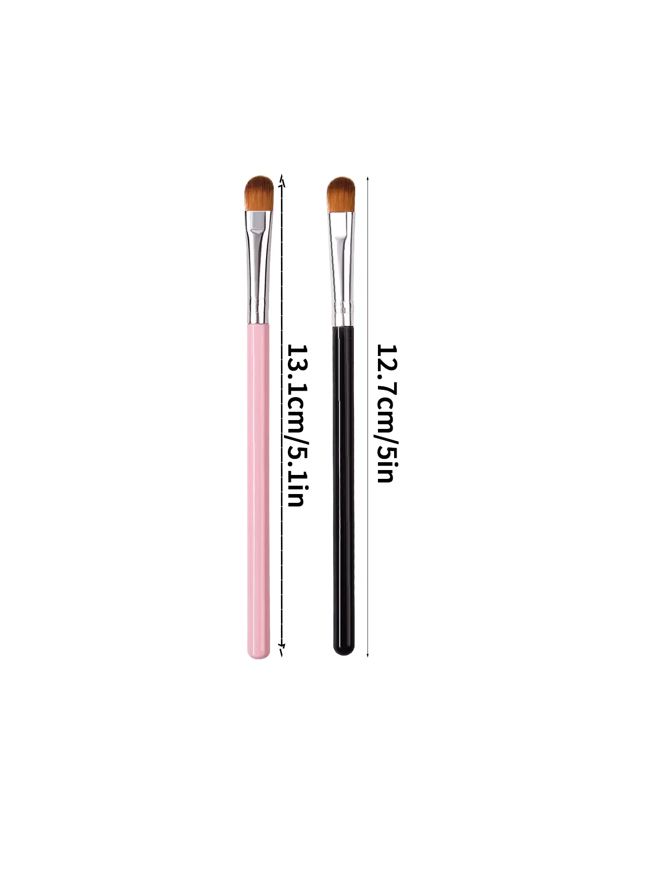 6PCS Multifunctional Eyeshadow Brush Set Precision Detailing Concealer Blending Shading Brushes for Makeup & Nail Art Tools