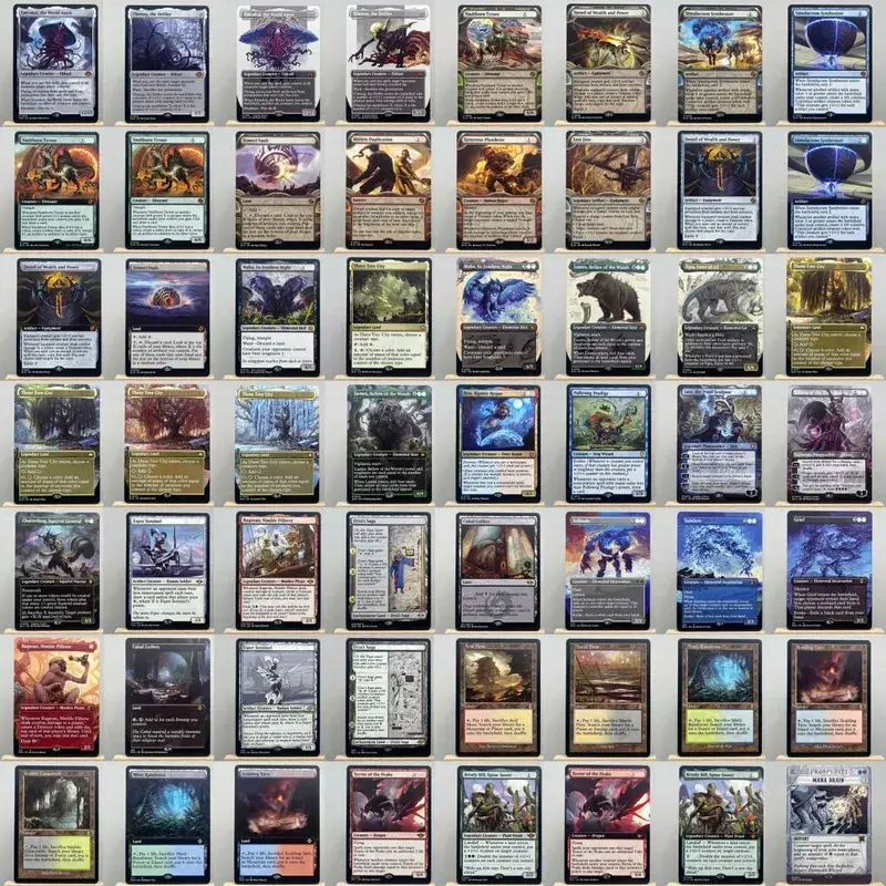 MH3 MH2 HOLO10-03 TCG Cards for Home Play Proxy Fetch Land Marsh Flats the Arid Mesa Misty Rainforest