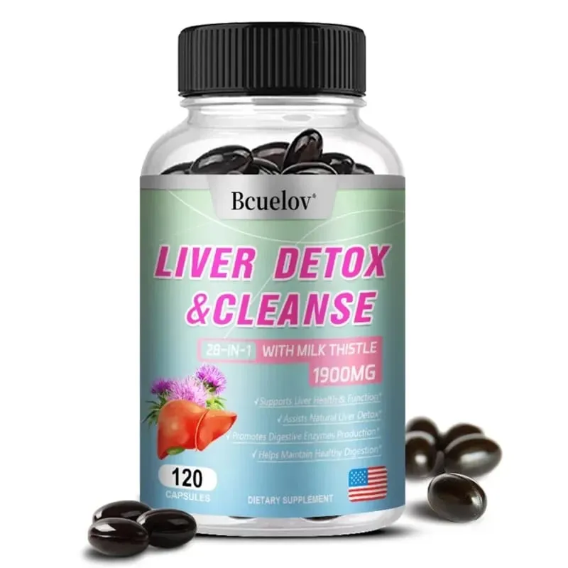 Liver Purification Detoxification and Repair Capsules - Improve Indigestion and Promote The Production of Digestive Enzymes — image 8