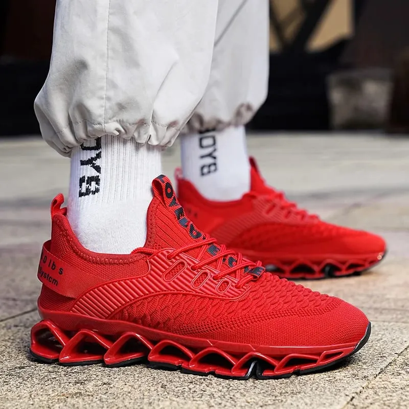 Luxury Men's Sneakers Casual Breathable Running Loafers Fashionable Trainer Race Tenis for Male Comfortable Shoes