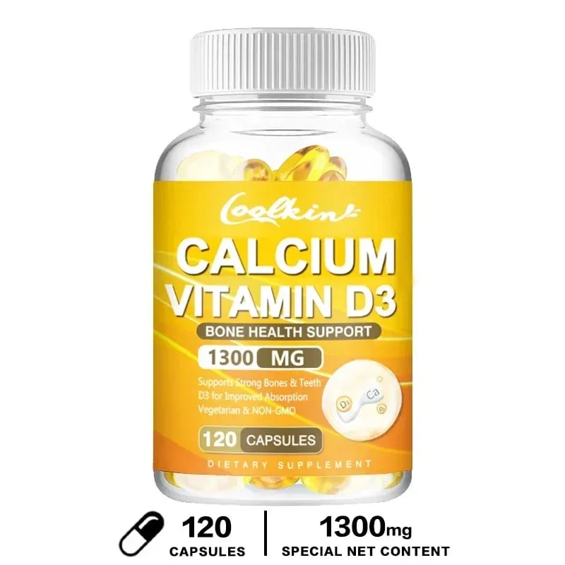 Calcium + Vitamine D3 Bevordert de gezondheid van de botten en ondersteuning van het immuunsysteem Verbetert de absorptie van carbonaat. Voedingssupplement