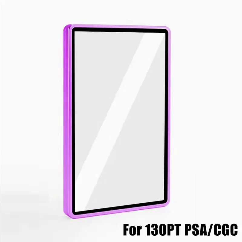 Multicolor Aluminum Alloy Graded Card Protect Cases For PSA CGC BGS Graded Cards Scratch Resistant Trading Card Holder