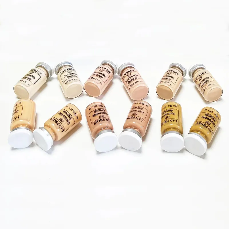 8ml BB Cream Hyaluronic Acid Facial Glow Serum Ampoule Essence Peptide Moisturizing Foundation Skin Rejuvenation Face Care — image 17