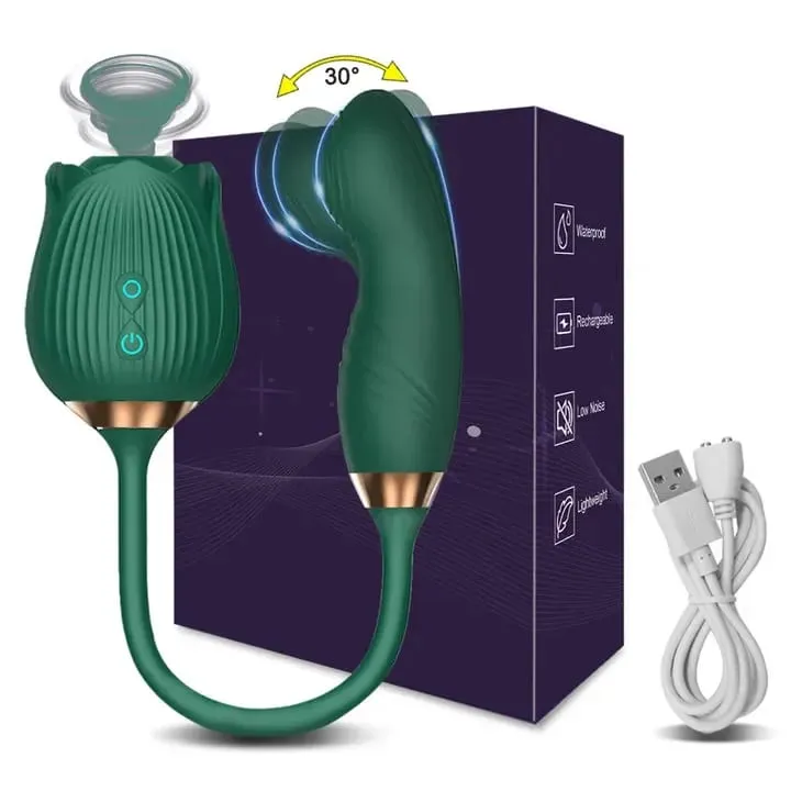 Clitoris Sucker Vibrator for Women Nipples Clit Stimulator Finger Wiggle G-Spot Vibrator Female Masturbator Sex Toy for Women — image 8