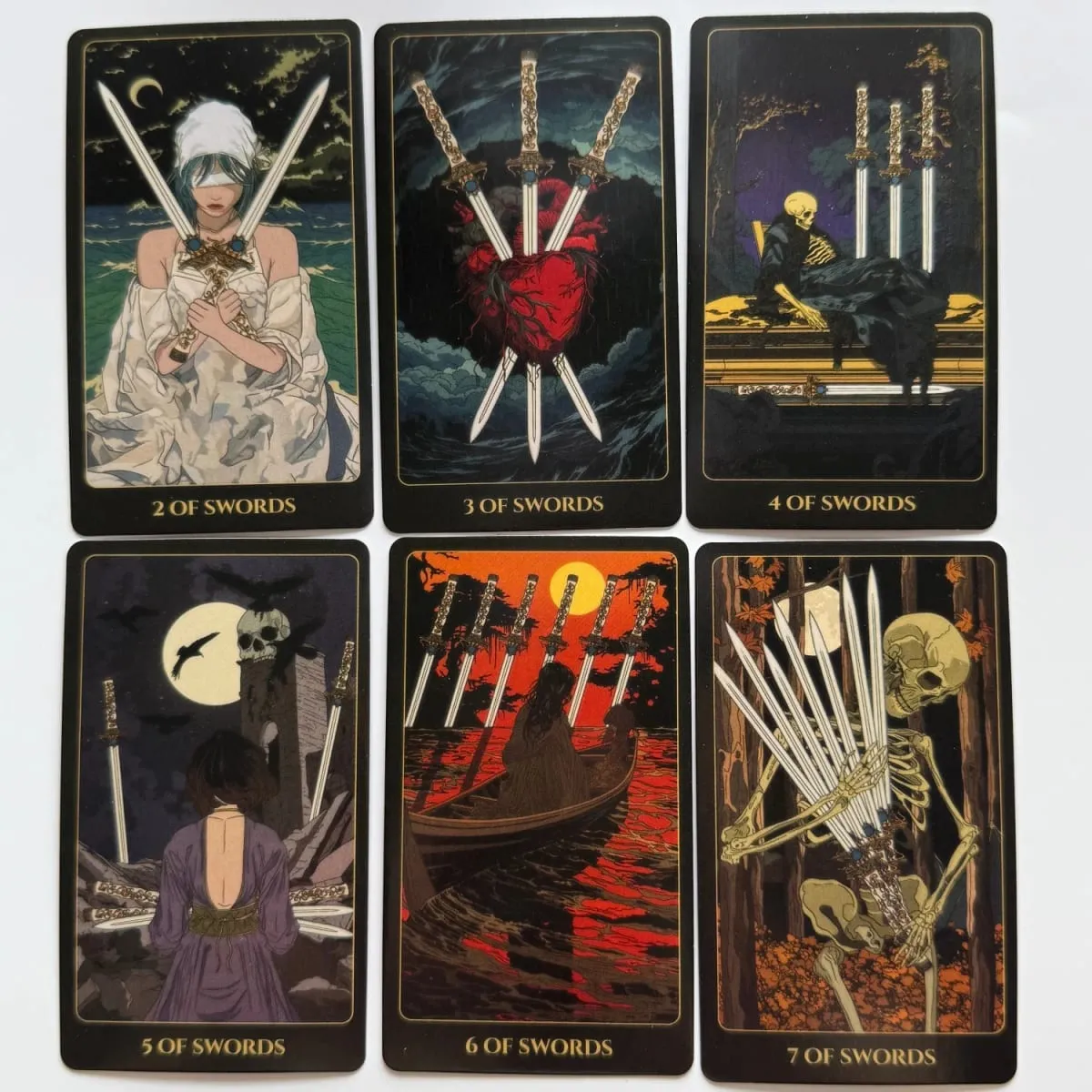 Ukiyo Tarot Cards English Visions 78 Deck Board Playing Games — image 2