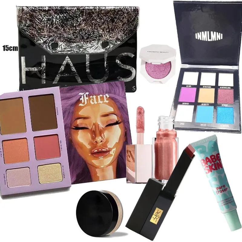 Brand MakeUp Sets Lucky Surprise Bag vegan Make up Cosmetics Kit Eyeshadow LipStick Eyebrow Eyeliner highlighter Sent Randomly