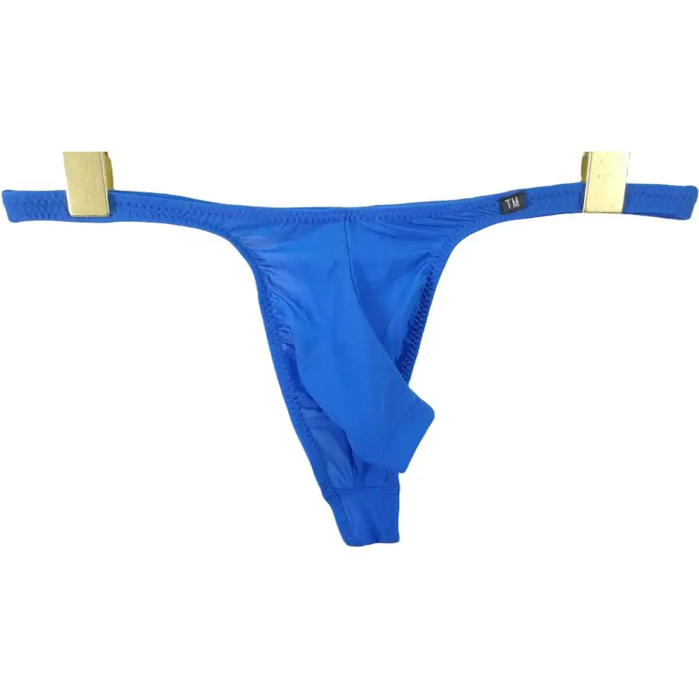 Men Sexy Front Open Pouch Thong G-string T-back Elephant Nose Briefs Underwear