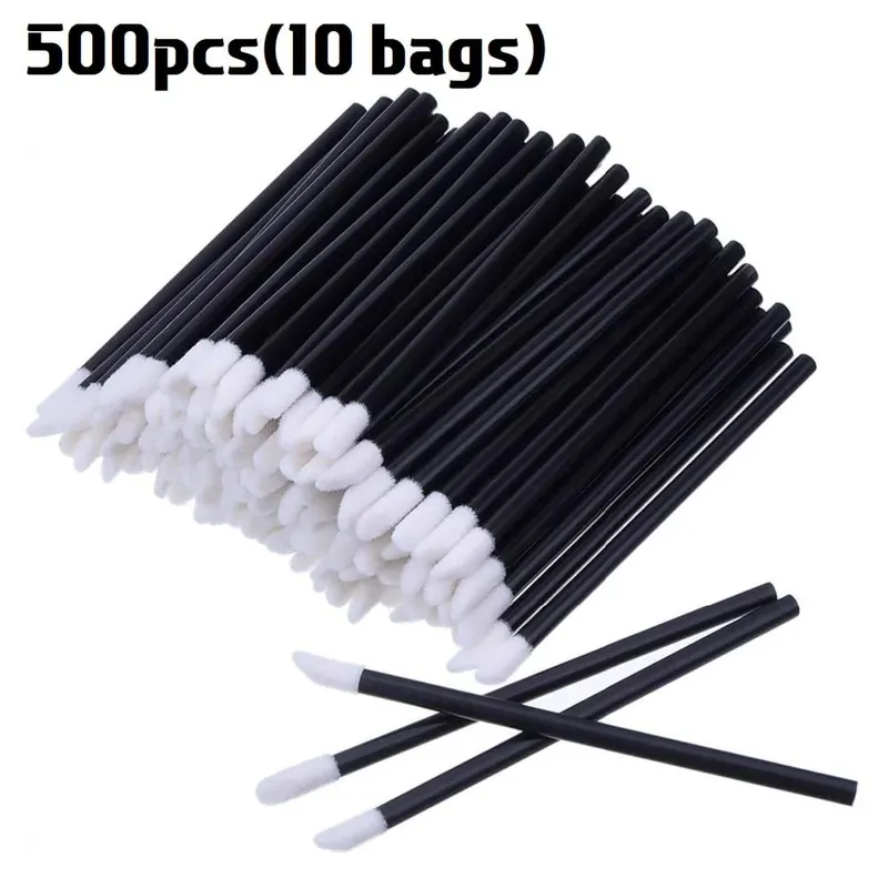 Bulk 50/500/2000Pcs Lip Brush Professional Applicators Wholesale Lipstick Wands Women Lip Gloss Brushes Make up Tool Accessories