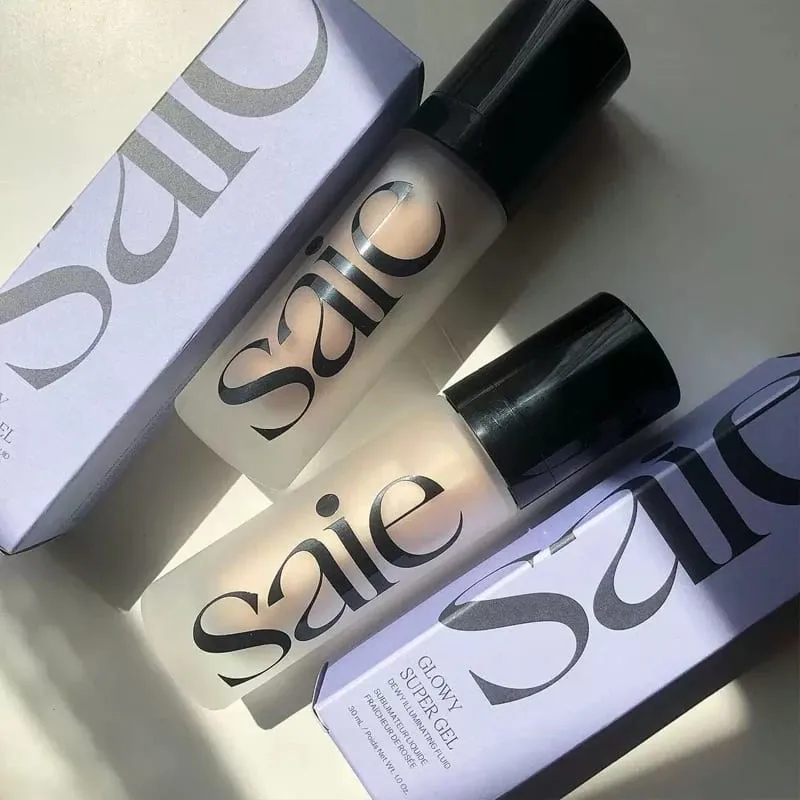 Makeup Brand Saie Liquid Powder Blusher Easy To Color Liquid High Gloss Gel Face Contour Antique Copper Paste Portable Cosmetics