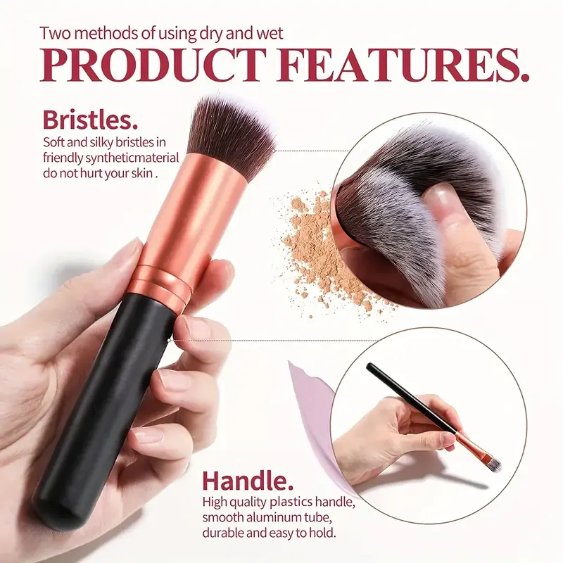 Professiona 14PCS Makeup Brushes Set Soft Fluffy Foundation Blush Powder Eyeshadow Kabuki Blending Female Cosmetics Beauty Tool