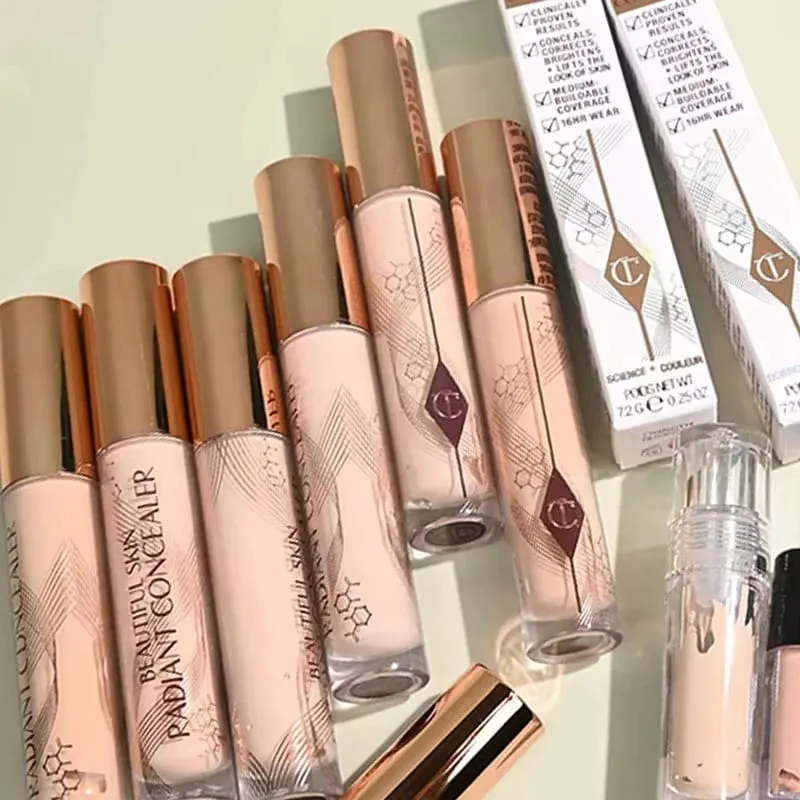 Charlotte Tilbury Concealer Foundation Contour Liquid Smooth Enhances Facial Contours Plump Makeup Long-lasting Makeup With Box
