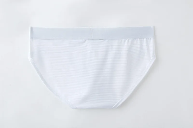 Herr Underkläder Shorts Sexig Lågformad Randig Bikini Athletic Supporters Kalsonger Sovkläder Nylon Snabbtorkande Andas
