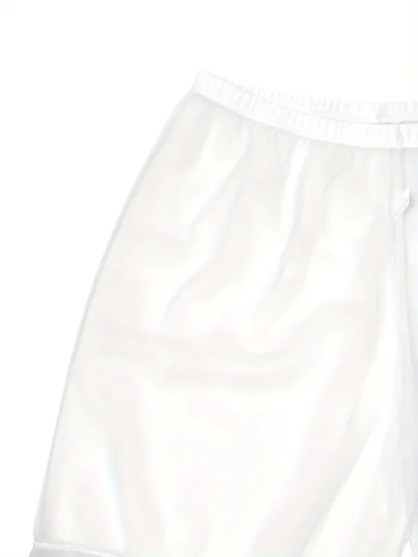 1Pc Sexy Sheer Mesh Mannen Ondergoed Modieuze Zachte Transparante Thuis Loose Fit Boksbroek Slaap Shorts Nachtkleding Pyjamabroek — image 6