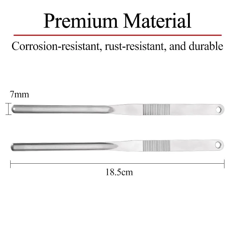 Nose Guide Ultra-thin Perforated Nose Prosthesis Guide Placement Device Stainless Steel Nose Cosmetic Plastic Surgery Tool