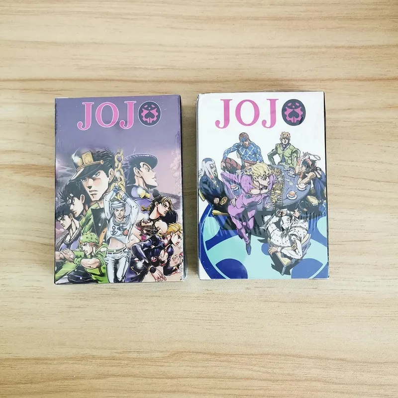 Cosplay Board Game Cards Joseph Joestar Kujo Jotaro Josuke Hardcover Poker Toy Gift With Box