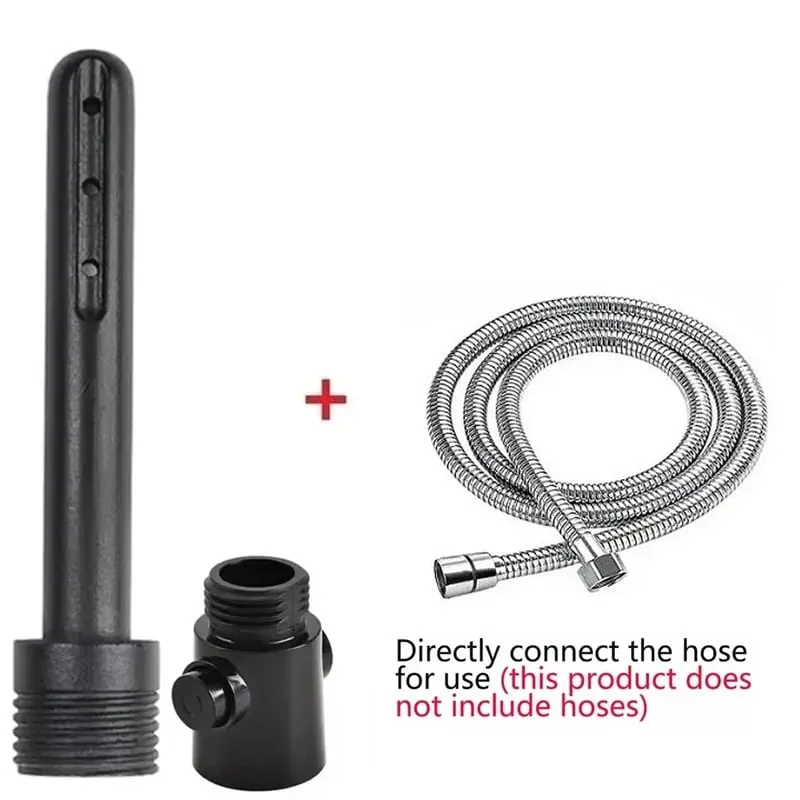 Douche Enema Anal Cleaning Switch Enema Syringe Shower Butt Plug Set Nozzle Tip Attachment Gay Massager