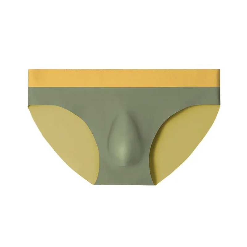 Nahtlose Herren-Unterwäsche aus Eisseide, 3D-Stanz-Dreiecks-Shorts, Sommer, dünne Unterhose, Jungen-Sport-Shorts 3256808552917215 — image 10