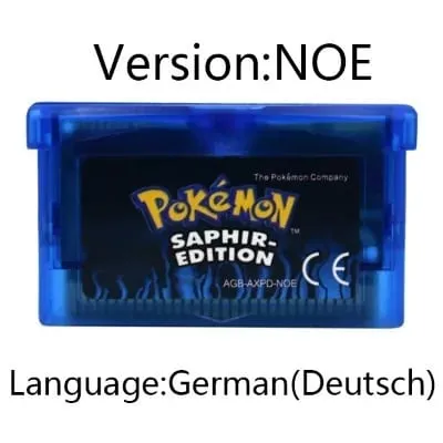 GBA Video Game Cartridge Console Card Pokemon Emerald Ruby FireRed LeafGreen Sapphire Multi-language for GBA/NDS — image 28