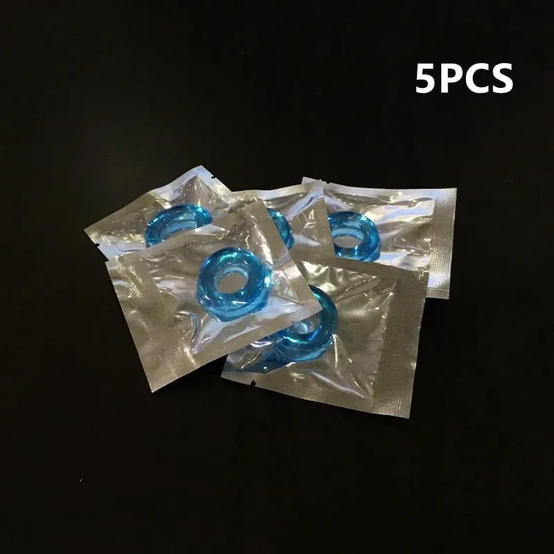 10/5Pcs Silicone Durable Penis Ring Adult Men Ejaculation Delay Cock Rubber Rings Penis Enlargement Sex Toys For Male Sex Ring — image 10