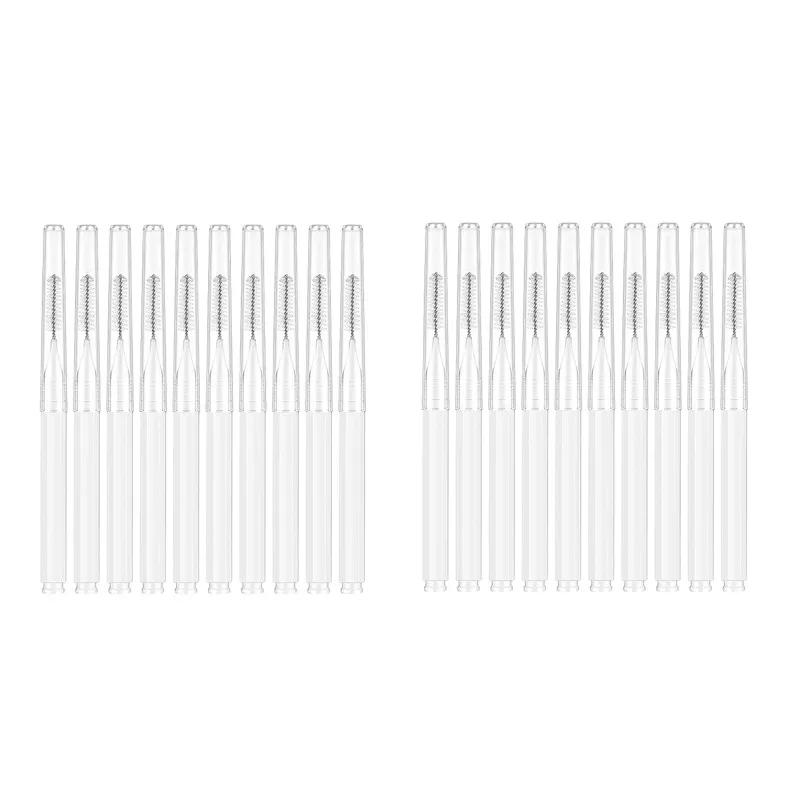 10/20 Pcs Eyebrow Brushes Mini Brow Lifting Brush Disposable Makeup Eyelash Tool Tooth Interdental Brush Lash Extension Supplies