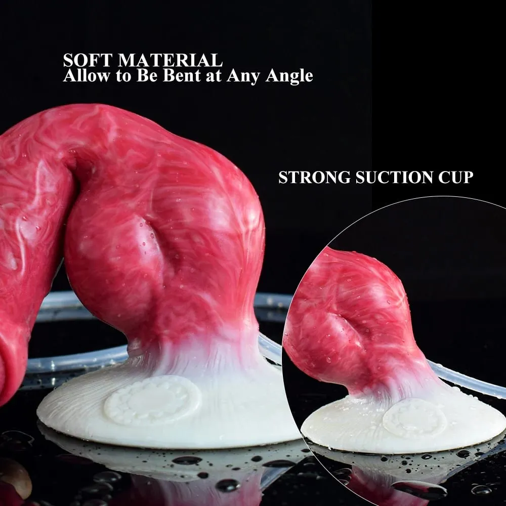 Ejaculation Anal Plug Dog Knot Dildo with Strong Sucker Vaginal Stimulation Squirting Penis Erotic Adult Sex Toys 18+