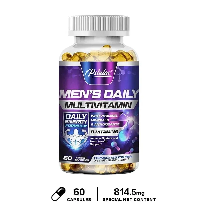 Men's Multivitamin Supplement - Supports Immune Health Boosts Energy Production and Improves Vitality and Endurance