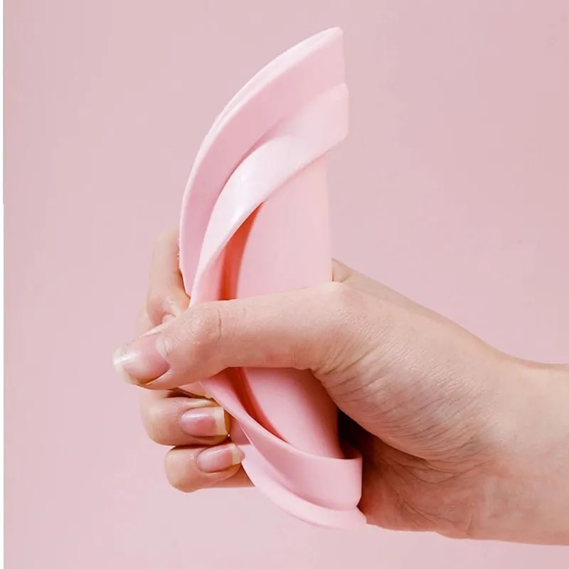 Soft Silicone Makeup Brush Cleaner Folding Powder Puff Cleaning Bowl Eyeshadow Brushes Wash Clean Mat Beauty Tools Scrubber Box
