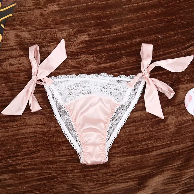 Lingerie sexy francese con volant in pizzo, reggiseno e slip senza ferretto con set di biancheria intima con giarrettiera, tentazione, set di reggiseno ultra sottile