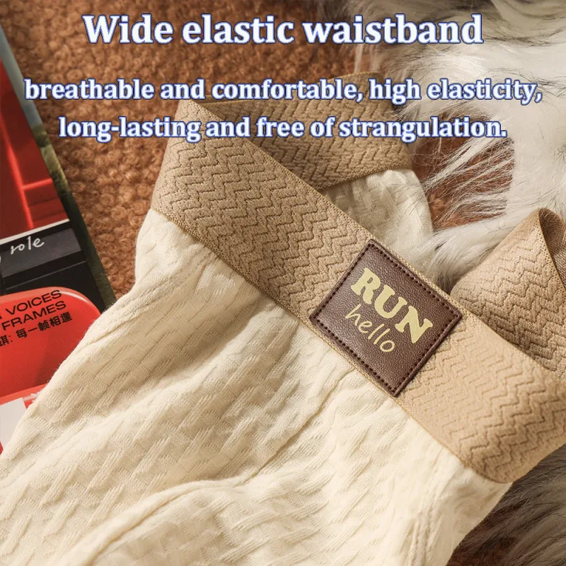 3PCS/Pack 100% Cotton Delicate Jacquard Men's Brief Antibacterial Breathable Crotch Men's Panties Soft Stretch Underwear for Man