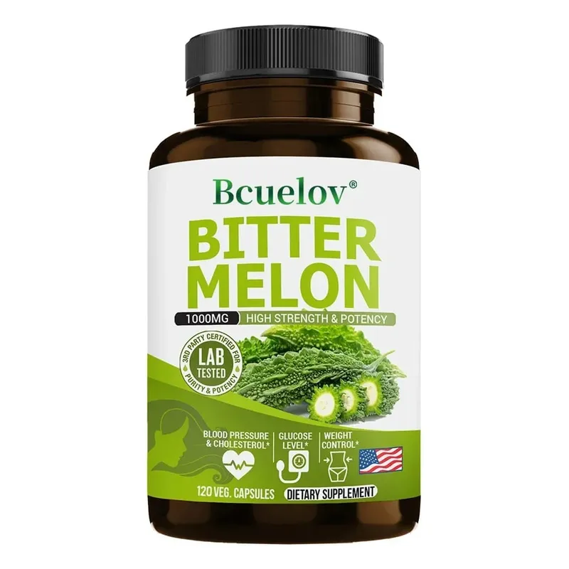 Bitter Melon Extract Supplements May Support Blood Pressure Blood Sugar Balance Immune System Health Weight Management