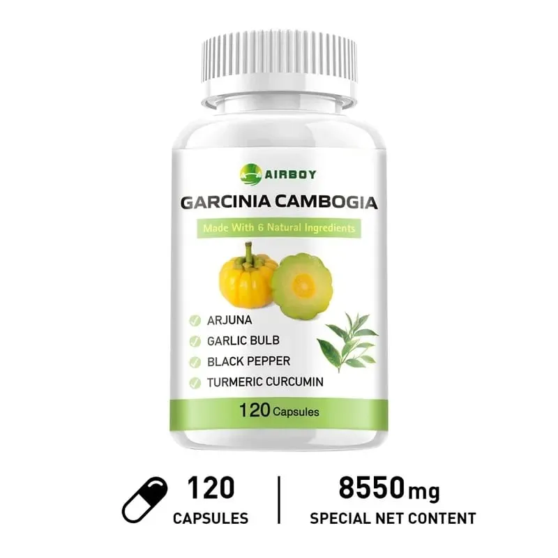 Kapsul Garcinia Cambogia - Membakar Lemak Pengurusan Berat Badan Penindasan Selera Makan Meningkatkan Metabolisme