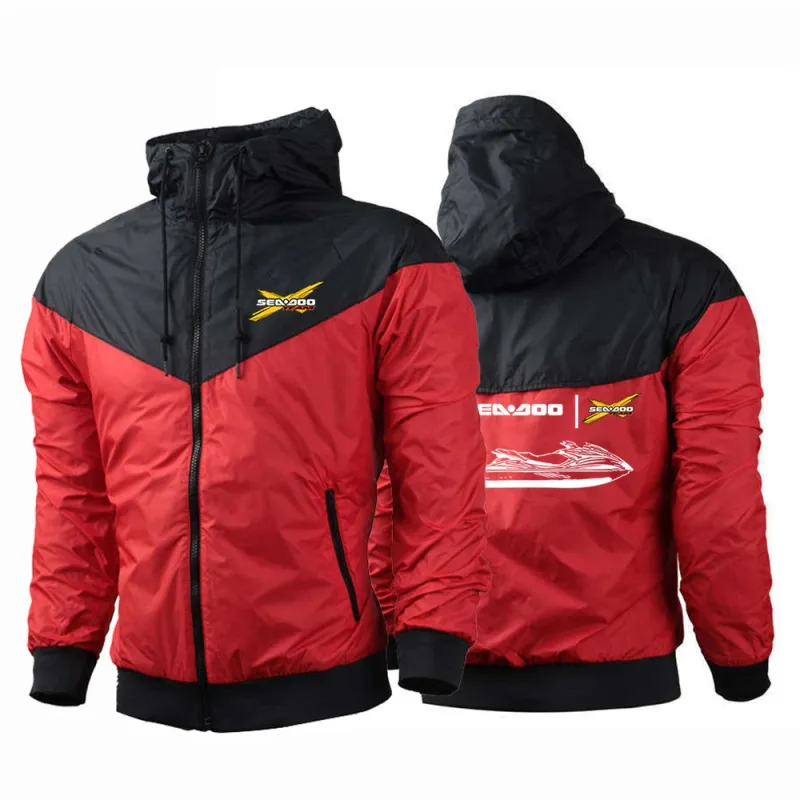 Sea Doo Seadoo Moto 2024 New Men's Printing Five-Color Windbreaker Spring and Autumn Harajuku Fashion Zipper Jacket Tops — image 10