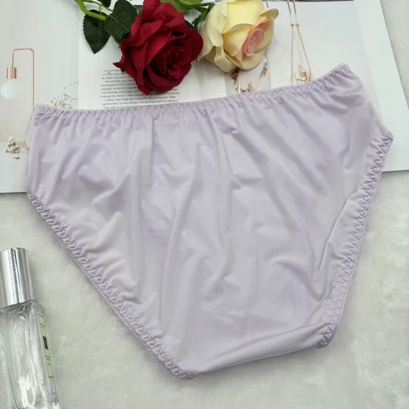 Ultra-Thin Silky Ice Silk Elastic Soft Close-Fitting Fabric Men's Daily Comfort Underwear Breathable Briefs men underwear sexy — image 16