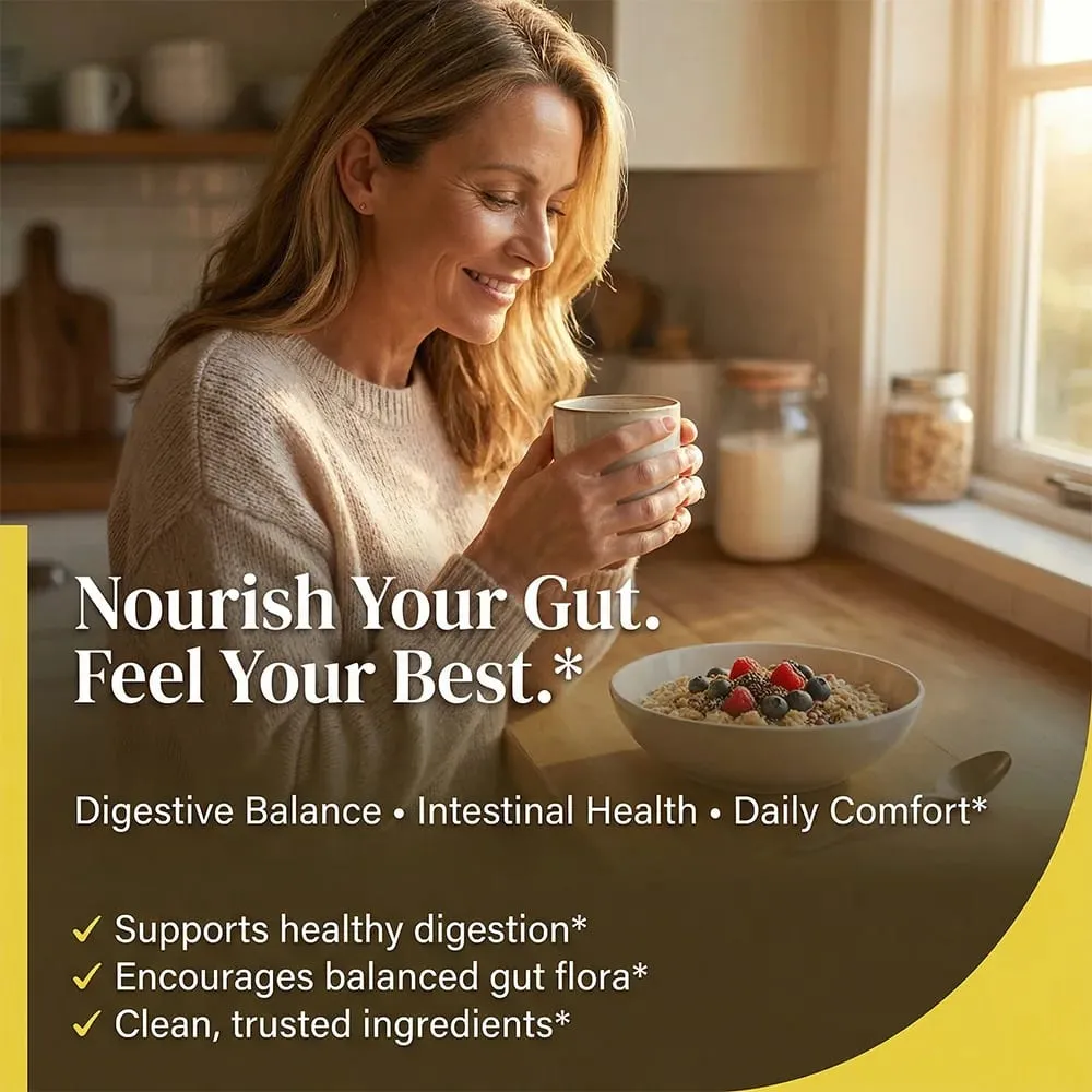 Candida Cleanse Capsules - Intestinal Colon Detox Gut Flora Balance Supports Digestion Relieve Bloating Antioxidant Supplement